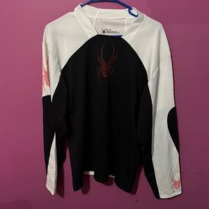 SPYDER LONG SLEEVE JERSEY SIZE M
